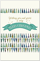 And a happy new year! Treeline Postcard D2439P-BB